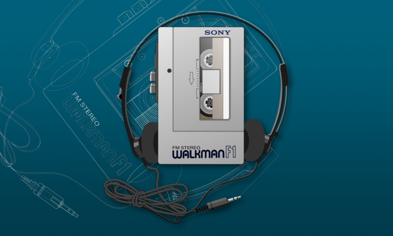 Walkman illustration