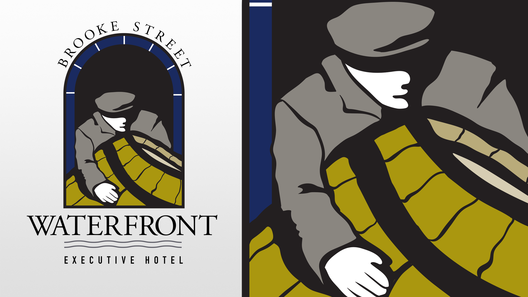 waterfront logo design